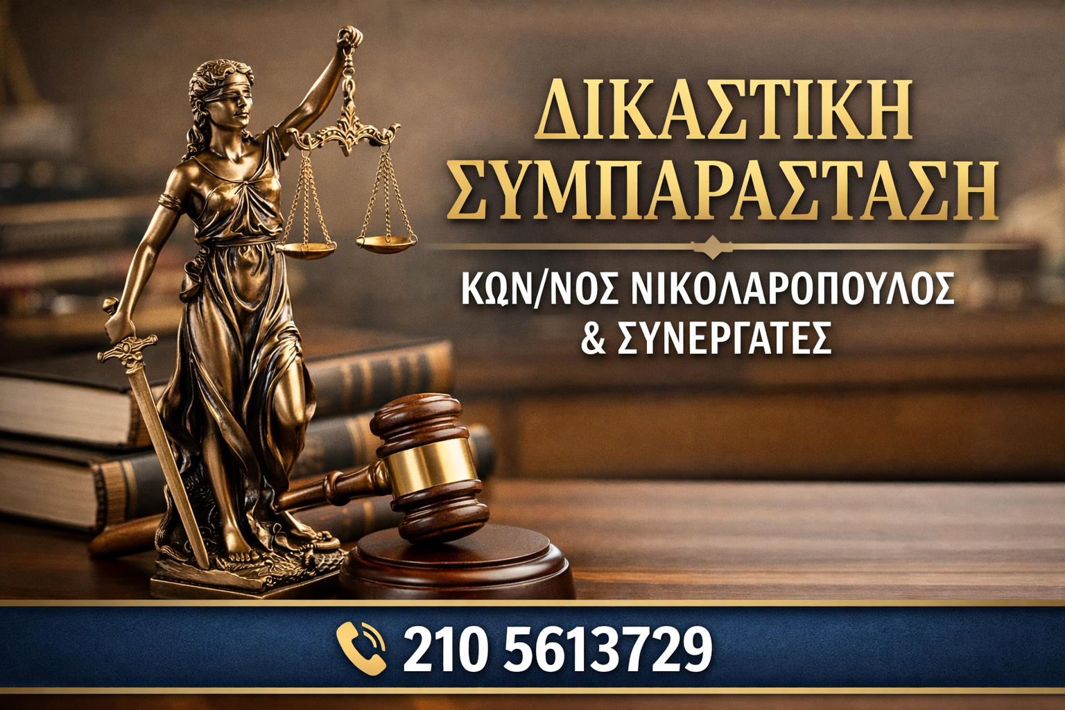 δικαστική συμπαράσταση Κωνσταντίνος Νικολαρόπουλος Αιγάλεω