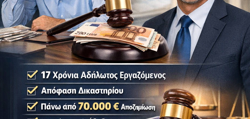 αδήλωτη εργασία εργατολόγος Αιγάλεω
