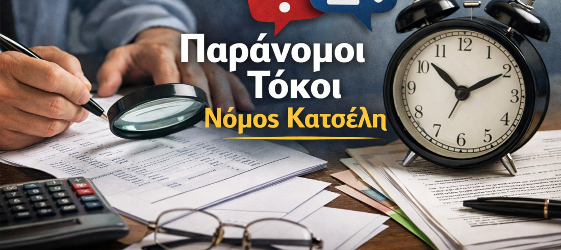 παράνομοι τόκοι νόμος Καρσέλη Νικολαρόπουλος